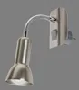 LED Steckerleuchte *ANNA* E14 nickel matt Produktbild-Vorschau 2