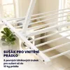 Stropní věšák na prádlo Foxydry Mini 128 cm šetří místo Náhled obrázku produktu 6