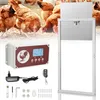 Jayseuw 7.8W Porta automatica per polli Porta per polli, 30 Anteprima dell’immagine prodotto 10