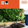 BLACK+DECKER Schaufel - 148 CM - Rostfrei - Kopf Produktbild-Vorschau 6