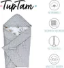 TupTam Baby Winter Einschlagdecke Babydecke 75x75cm für Produktbild-Vorschau 4