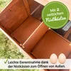 zooprinz Hühnerstall Happyfarm XXL Massivholz 2 Nistkästen Produktbild-Vorschau 7
