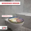 Grafner WC Sitz aus MDF stabile Qualität Black Drops Produktbild-Vorschau 10