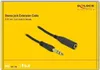 Delock Klinkenverlängerungskabel 6,35 mm 3 Pin Stecker zu Produktbild-Vorschau 1