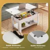 Couchtisch Höhenverstellbar und Ausziehbar, Couchtisch Holz Produktbild-Vorschau 6