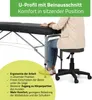 Habys Vera 2 Zonen Aluminium Massageliege | Massageliege Produktbild-Vorschau 5