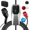 Mobile Wallbox EV Ladegerät 11kW Typ 2 4m Ladekabel Produktbild-Vorschau 1