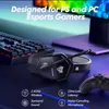 G06 Dual Wireless Gaming Headset mit Mikrofon für PS5, PS4, Produktbild-Vorschau 2