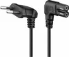 Two angled power cords are shown against a white background. Anteprima dell’immagine prodotto