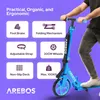 AREBOS Grafitti mestská kolobežka s nastaviteľnou výškou | Náhľad obrázku produktu 4