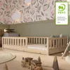 Crazy Pine Kinderbett 140x200 cm – Massives Montessori Produktbild-Vorschau 23