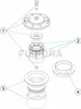 Astralpool 22353 Schwimmbeckenboden-rücklaufeinlass Mit Produktbild-Vorschau 2