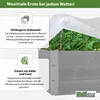 Hochbeetabdeckung 120 x 80 cm Bogenabdeckung mit Vlies Produktbild-Vorschau 5