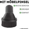 Set Staubsaugerdüse Möbelpinsel Fugendüse Polsterdüse Produktbild-Vorschau 3