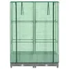 Hochbeet mit Gewächshaus-Aufsatz Rattan-Optik 80x40x123 cm Produktbild-Vorschau 4