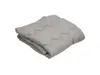 A folded gray blanket on a white background. Náhled obrázku produktu