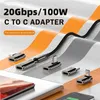 USB-C auf USB-C Buchse Verbinder Kabel Verlängerung Adapter Produktbild-Vorschau 6