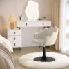 WOLTU Schminkstuhl, mit Lehne, Blumenform, höhenverstellbar Produktbild-Vorschau 2