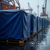 Wiltec Bâche de camion 3 x 2 m 240 g/m² Bleue Polyester PE Voir les images du produit 2