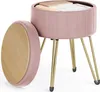 SONGMICS Sitzhocker, Hocker mit Stauraum, Samt Produktbild-Vorschau 5