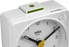 Close-up of a white Braun alarm clock. Anteprima dell’immagine prodotto