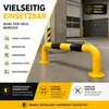 Parabumper in acciaio da 100 cm – Protezione per scaffali, Anteprima dell’immagine prodotto 8