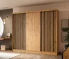 AX LIVING Cabinio Kleiderschrank Artisan Eiche Schwarz 240 Produktbild-Vorschau 2