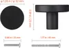 VEVOR Schrankknöpfe, 10er Pack, 32 mm schwarze Produktbild-Vorschau 8