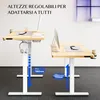 Two adjustable standing desks are shown in a clean office environment. Anteprima dell’immagine prodotto