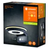 The image shows the packaging of a solar wall sensor light. Produktbild-Vorschau