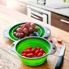 Lot de 2 - Passoire en silicone pliable, Bol en silicone, Voir les images du produit 13
