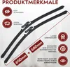 2 x premium Scheibenwischer für Mercedes C Klasse W204 S204 Produktbild-Vorschau 2