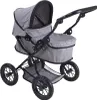 A doll's pram is shown against a white background. Produktbild-Vorschau