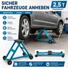 Bituxx KFZ Scherenlift 2,5T flach Wagenheber Blau MS-19207 Produktbild-Vorschau 3