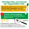 Teppichkäfer Falle mit Pheromonlockstoff, 1x Falle, Produktbild-Vorschau 7