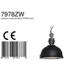 Steinhauer - lampada a sospensione - Bikkel - nero - vetro Anteprima dell’immagine prodotto 10