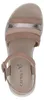 Caprice Damen Flache Sandale aus Leder, Beige (SAND COMB), Produktbild-Vorschau 4