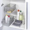 Zeller Etagenregal m. 2 Körben, Mesh 17,5x35x42 Produktbild-Vorschau 3