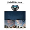 A radial filter lens and sample photos taken with and without it. Náhľad obrázku produktu