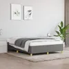 vidaXL Rám postele bez matrace tmavě šedý 140x200 cm látka Náhled obrázku produktu 2