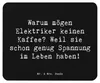 Mr. & Mrs. Panda computermatte Spruch Elektriker Witz - Produktbild-Vorschau 1