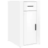 vidaXL Büroschrank Hochglanz-Weiß 40x49x75 cm Holzwerkstoff Produktbild-Vorschau 1