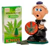 KNOX Cannabis Figur Raucher (14cm) und Kerzen - 24 Produktbild-Vorschau 1