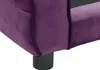 vidaXL Hundesofa Burgunderrot 72x45x30 cm Plüsch Produktbild-Vorschau 12