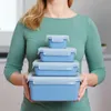 Emsa CLIP & CLOSE Colour Edition Blau 4er Set (0,2 / 0,55 / Produktbild-Vorschau 21