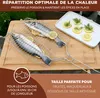 bremermann Gril à poisson 2 fois / acier inoxydable / env. Voir les images du produit 3