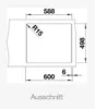 BLANCO 525889 Spüle ETAGON 6 in Schwarz mit InFino®-Ventil Produktbild-Vorschau 22