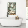 MuchoWow® - Leinwandbilder - Vintage - Badewanne - Produktbild-Vorschau 4