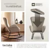 tectake® Schaukelstuhl  Swing 70 x 93 x 100 cm, Produktbild-Vorschau 4