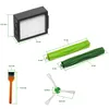 A diagram showing various vacuum cleaner replacement parts with dimensions indicated. Voir les images du produit